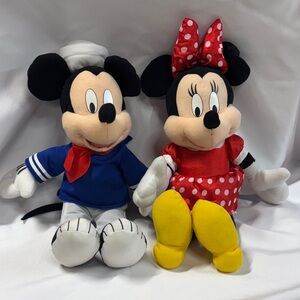 Disney Mickey and Minnie Plush Toy